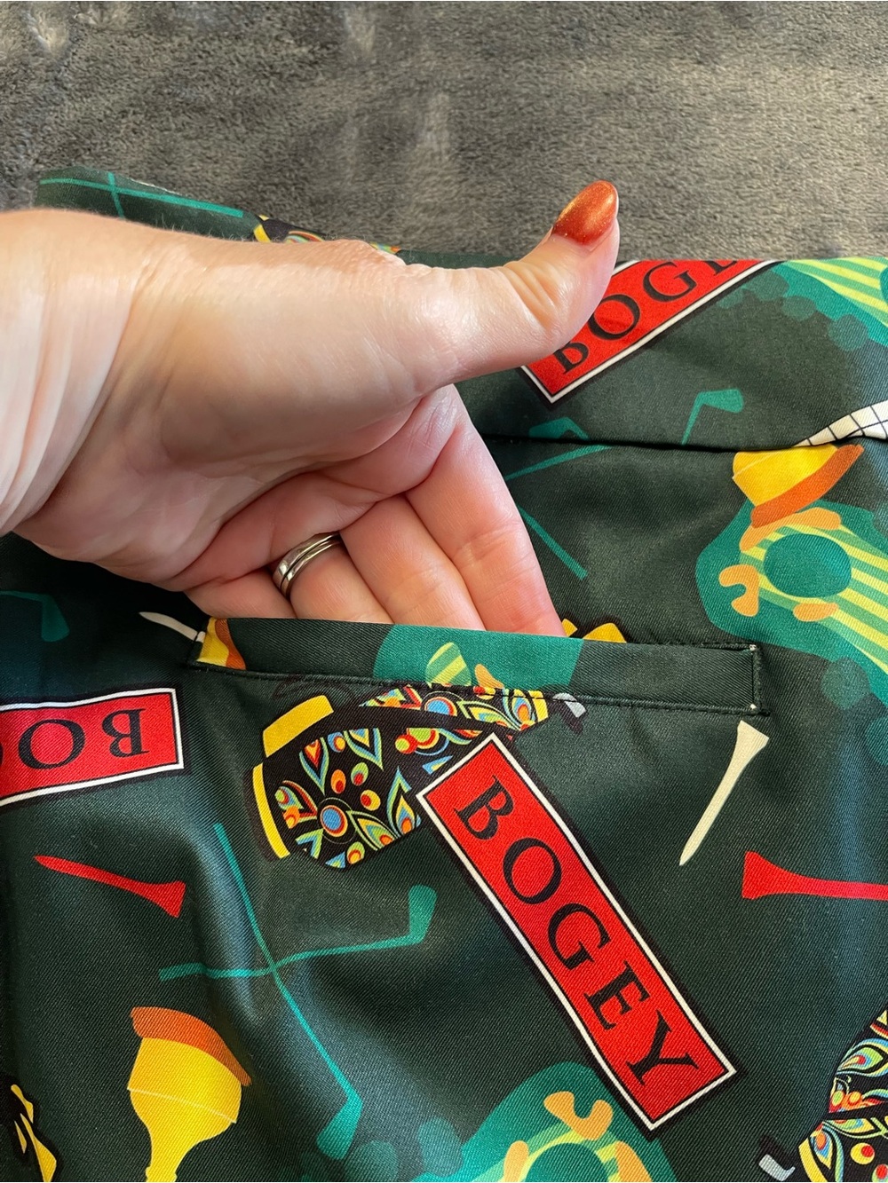 Loudmouth Ladies Golf Mini Skirt (Skort) Size 16 - Picture 7 of 10